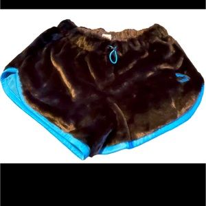 Puma Black Fur Shorts